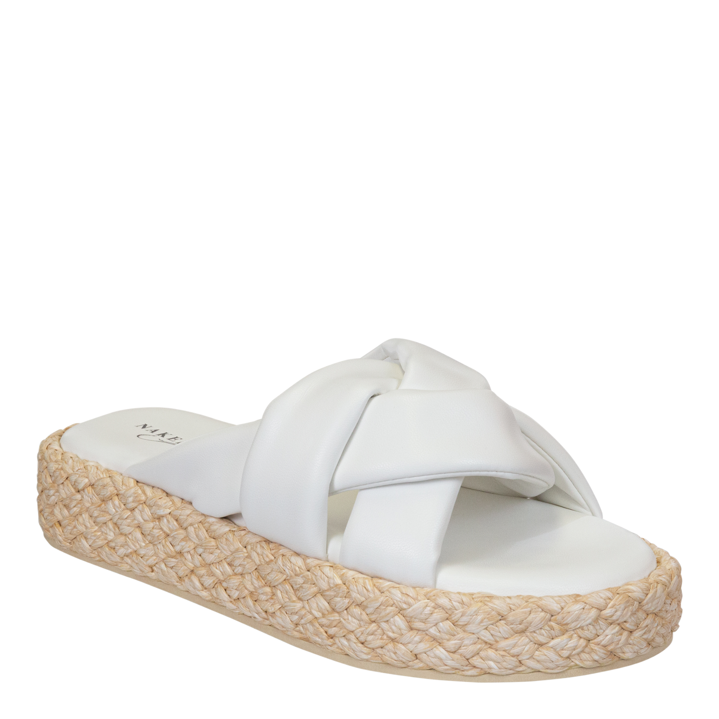 NAKED FEET - CUPRO in CHAMOIS Espadrille Sandals