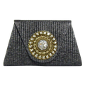 Gold Medallion Clutch | DAVID JEFFERY