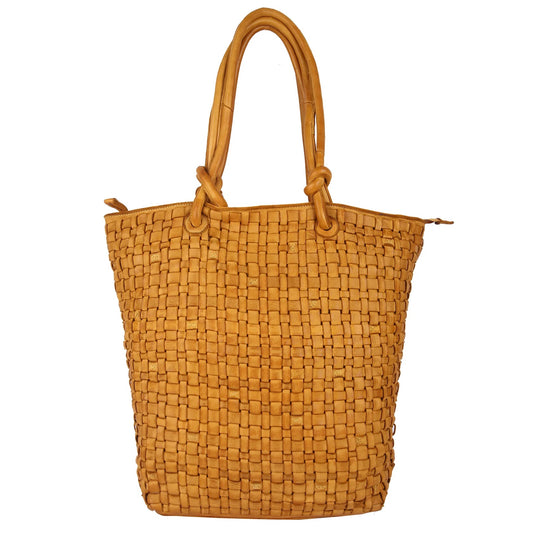 Celestine Intercciato Lg Satchel | KOMPANERO