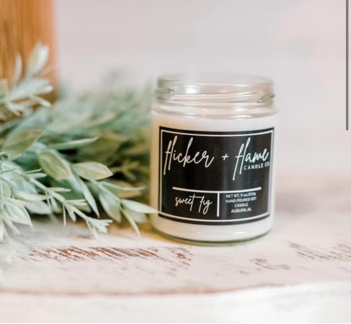 9 oz Candle | FLICKER AND FLAME