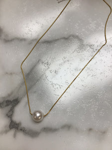 AC Pearl Drop Necklace | ACCESSORY CONCIERGE