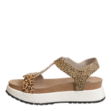 OTBT - MEND in ANIMAL PRINT Platform Sandals