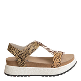 OTBT - MEND in ANIMAL PRINT Platform Sandals