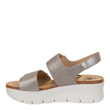 OTBT - MONTANE in SILVER Platform Sandals