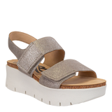 OTBT - MONTANE in SILVER Platform Sandals