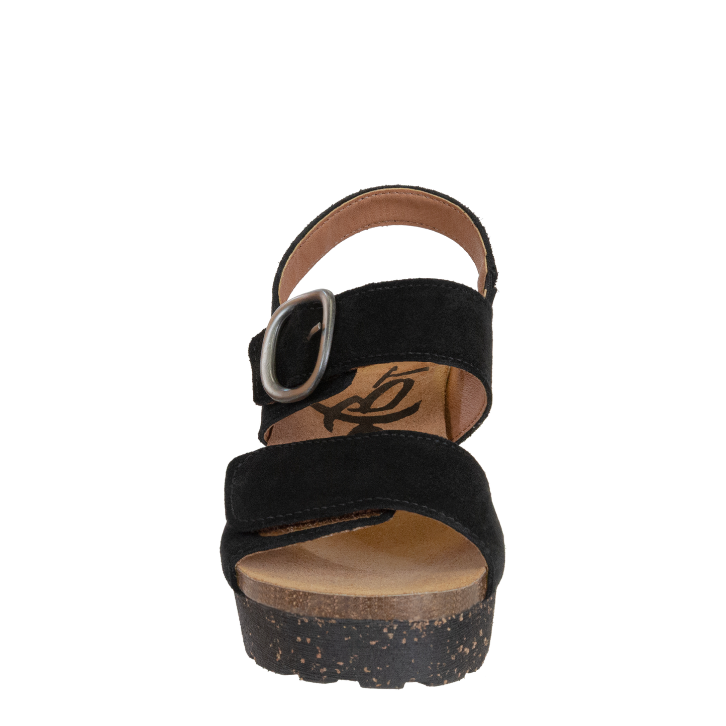 OTBT - PEASANT in BLACK Wedge Sandals